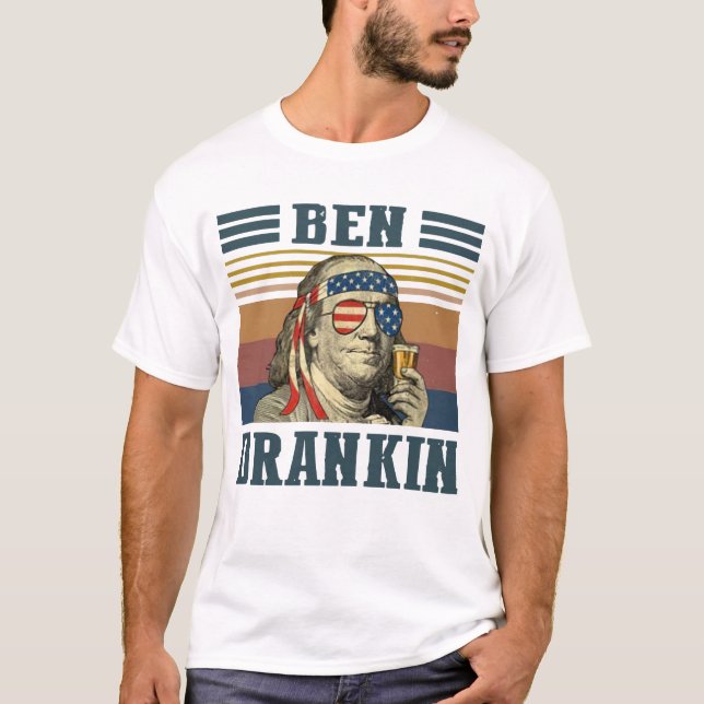 Camiseta Ben Drankin Vintage (Frente)