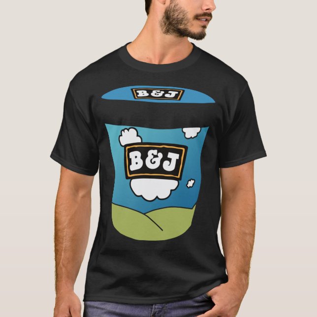 Camiseta Ben E Jerrys, Para Tendência Gráfica De Tamanho To (Frente)