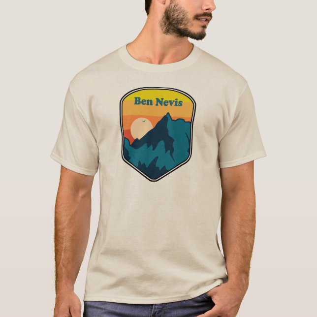 Camiseta Ben Nevis Scotland Sunrise (Frente)