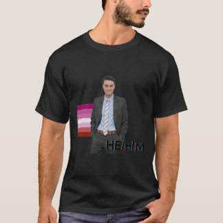 Camiseta Ben Shapiro HeHim Lesbian Meme Sticker