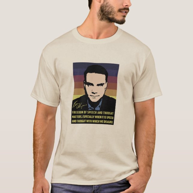 Camiseta Ben Shapiro - Liberdade de Expressão (Frente)
