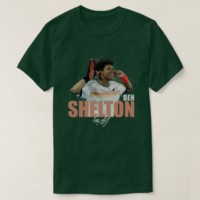 Camiseta Ben Shelton (Frente do Design)