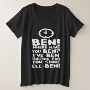 Camiseta Ben! Tagalog Filipino Taglish Palavra Piada Frase
