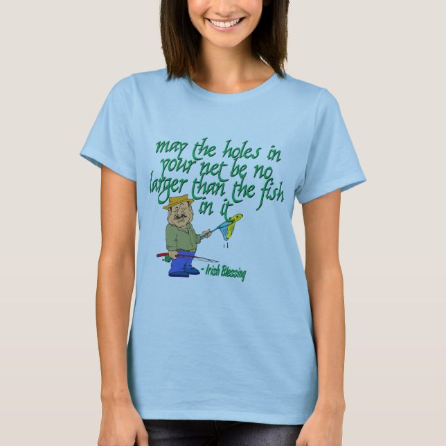 Camiseta Bênção da Pesca Irlandesa (Frente)