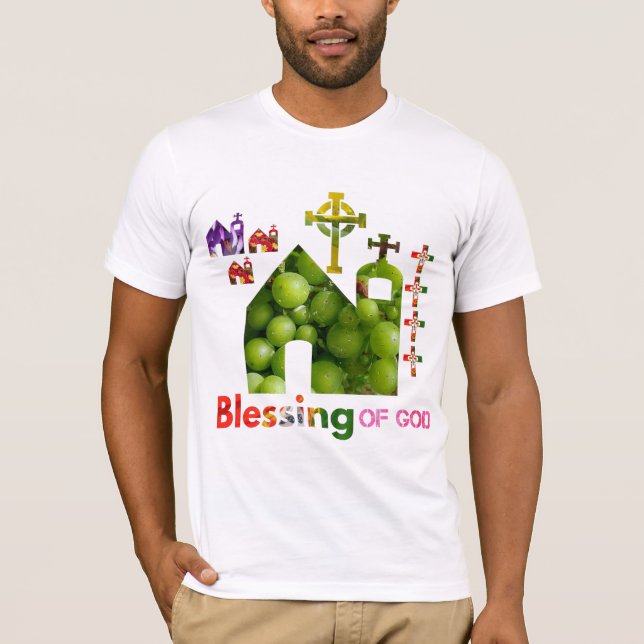 Camiseta bênção de Deus (Frente)