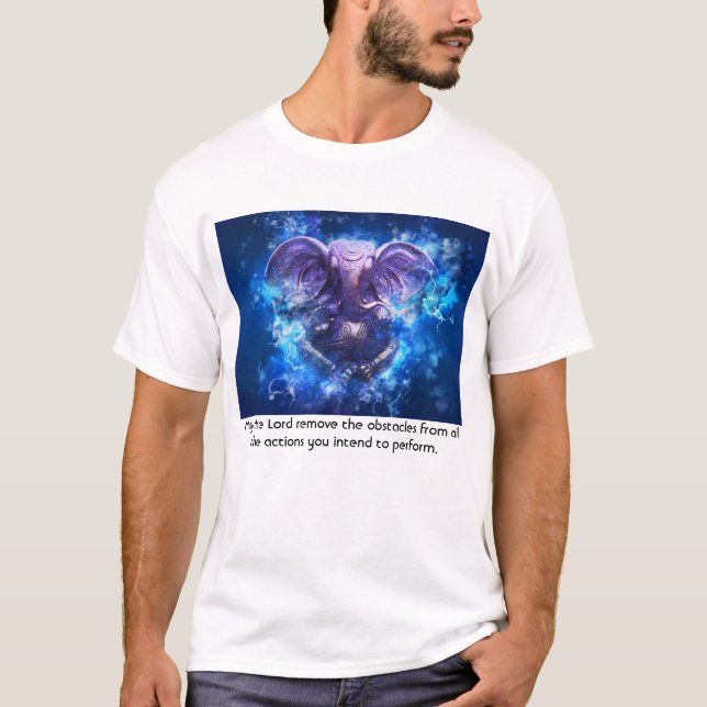 Camiseta Bênção de Ganesha (Frente)