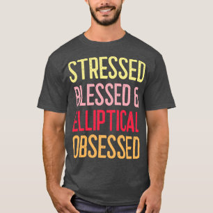 Camiseta Bênção Estressada Bênção Elíptica Obcecada