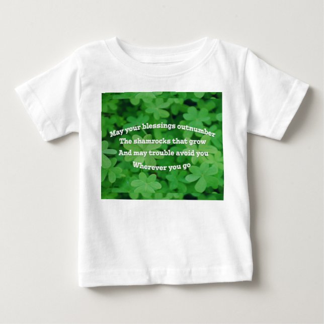 Camiseta Bênção irlandesa (Frente)