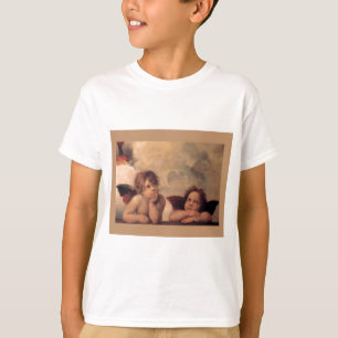 Camiseta bênção velha da pintura do vintage de Raphael da