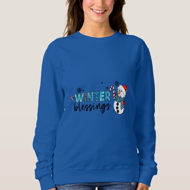 Camiseta Bênçãos de inverno (Frente)