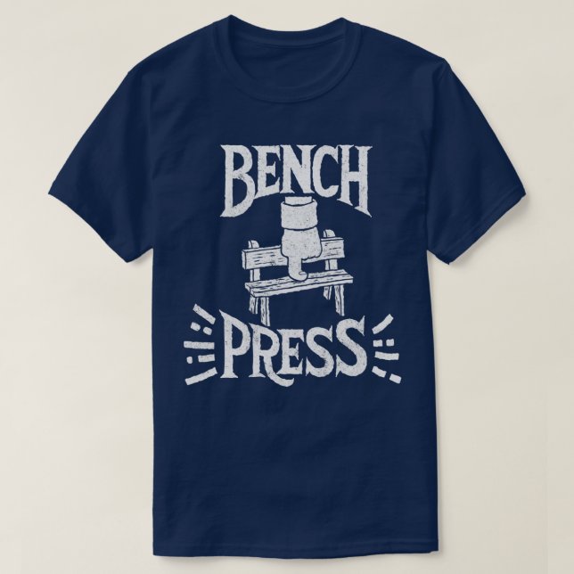 Camiseta Bench Press 2 (Frente do Design)