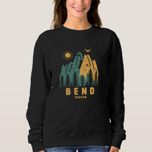 Camiseta Bend Mounties Oregon Caminhando ao Exterior Vintag