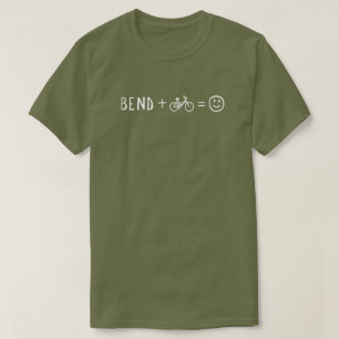Camiseta Bend Oregon Plus Bikes Faz Você Feliz