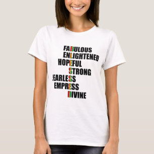 Camiseta Bendita - Afirmação