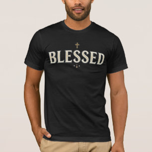 Camiseta Bendita Ascensão e Prosperidade Gratidão Mindfulne