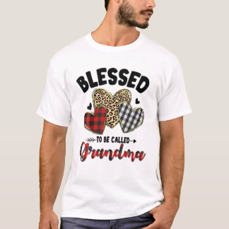 Camiseta Bendita por ser chamada de Avó Mãe