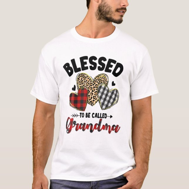 Camiseta Bendita por ser chamada de Avó Mãe (Frente)