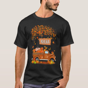 Camiseta Bendita por ser chamada de Nana Pumpkin Truck Than