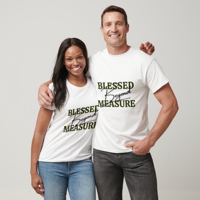 Camiseta Bendito Além da Medida (Unissex)