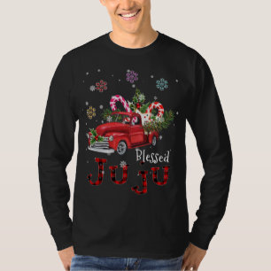 Camiseta Bendito Juju Natal Red Truck Presente Para A Avó
