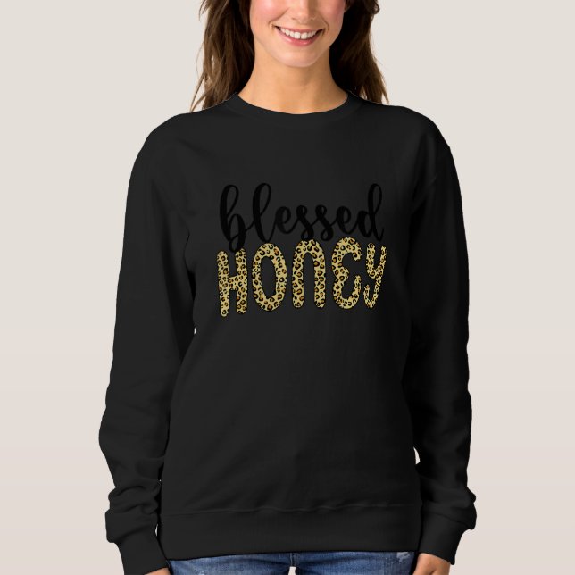 Camiseta Bendito Leopardo Mãe Vovó Dia da Mãe (Frente)