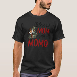 Camiseta Bendito Momo Para As Mulheres Flores Momo