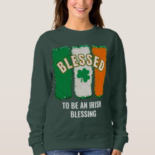 Camiseta BENDITO PARA SER UMA BÊNÇÃO IRLANDESA Dia de São P