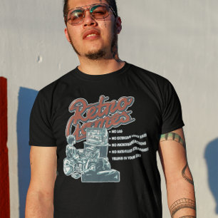 Camiseta Benefícios dos jogos retrorados - videogame