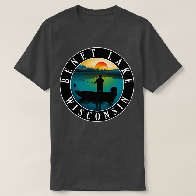 Camiseta Benet Lake Fish (Frente do Design)
