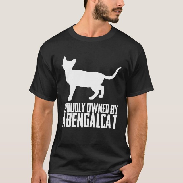 Camiseta Bengal  Bengal cats  Bengal mom (Frente)