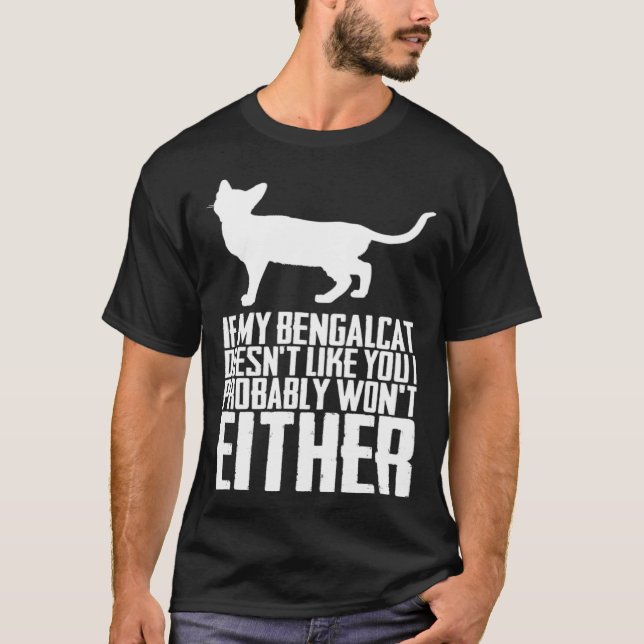 Camiseta Bengal Bengal cats Bengal mom (Frente)