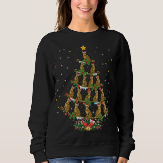 Camiseta Bengal Cat Lover Xmas Santa Hat Bengal Natal