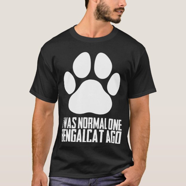 Camiseta Bengal kitten Bengal mãe Bengal pai 11 (Frente)