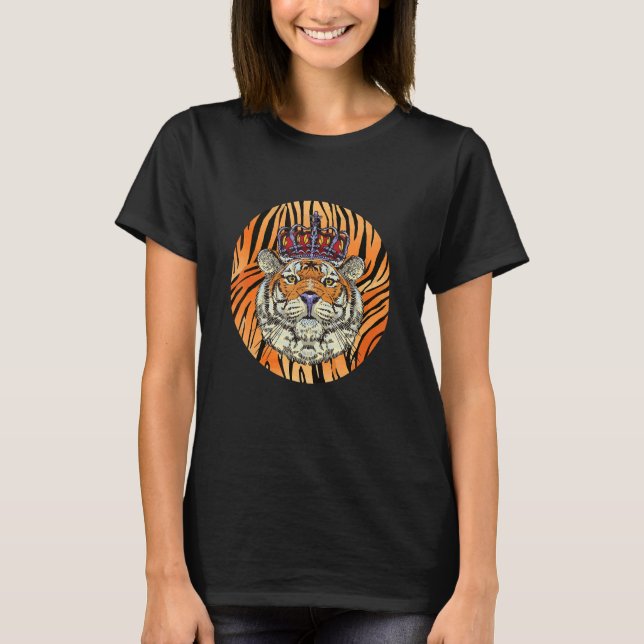 Camiseta Bengal Tiger King African Safari Zookeeper Bengal  (Frente)