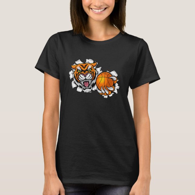 Camiseta Bengala Aberta de Basquete (Frente)