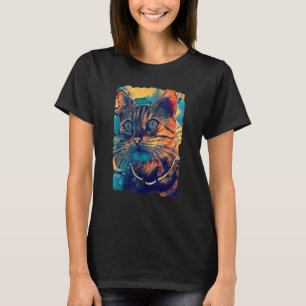 Camiseta Bengala Ca Gata Gatos Mãe E Pai De Gato