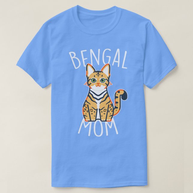 Camiseta Bengala Cat Mãe (Frente do Design)