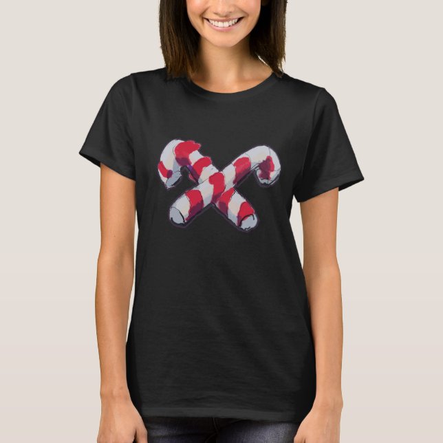 Camiseta Bengala de Natal (Frente)