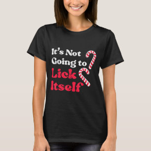 Camiseta Bengala de Natal Não Vai Se Lamber Comédia X