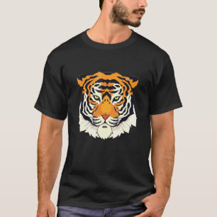 Camiseta Bengala Tiger Cabeça Invejosa Tiger Tiger Fac