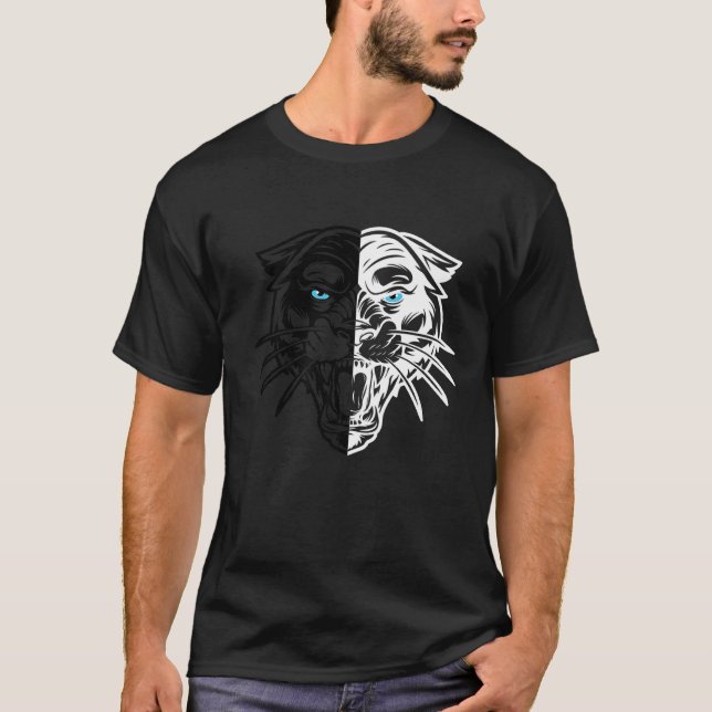 Camiseta Bengala Tiger Cub Head Zookeeper Safari (Frente)