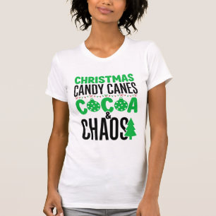 Camiseta Bengalas de Natal Cacau Caos Design