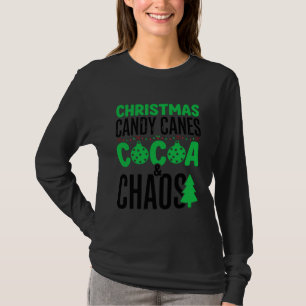 Camiseta Bengalas de Natal Cacau Caos Design