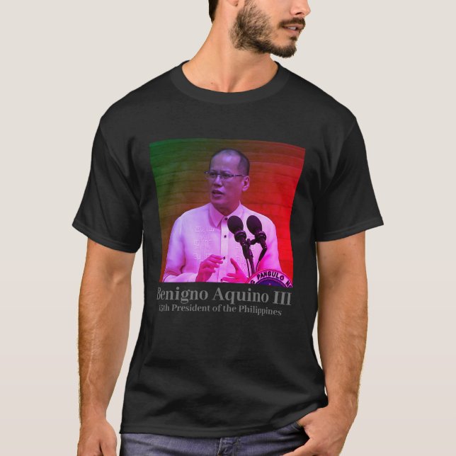 Camiseta Benigno Noynoy Aquino III, 15 da PH (Frente)
