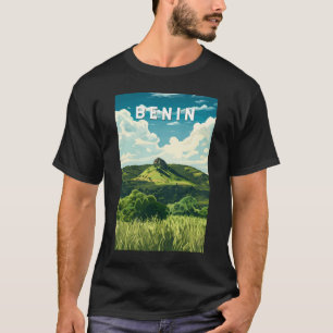 Camiseta Benin Illustration Viagem Art Vintage