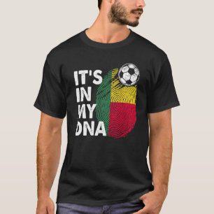 Camiseta Benin No Meu Dna Beninese Flag Team Benin