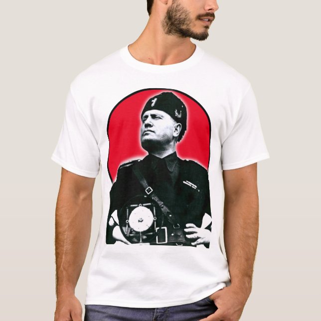 Camiseta Benito Mussolini (Frente)