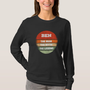 Camiseta Benjamin Ben O Homem O Mito A Lenda
