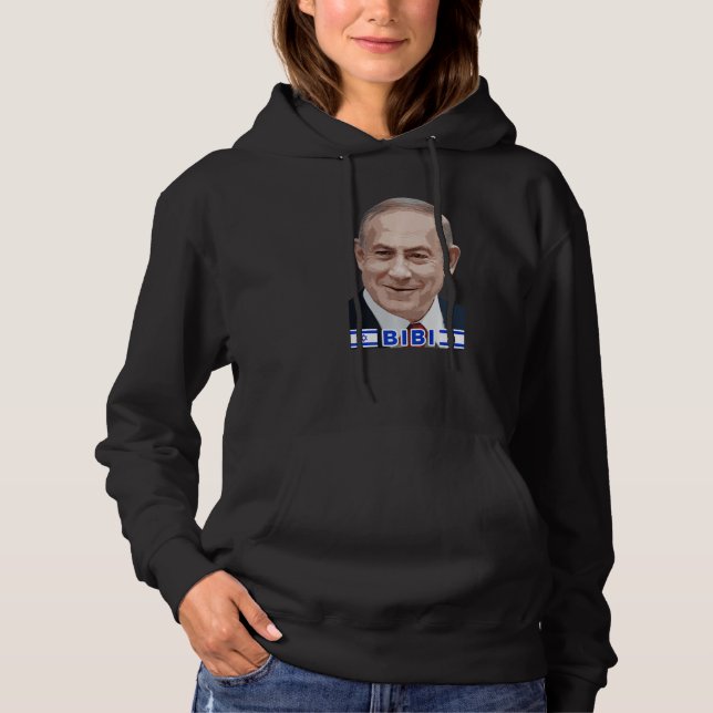 Camiseta Benjamin Netanyahu  Bibi Primeiro-Ministro do Esta (Frente)