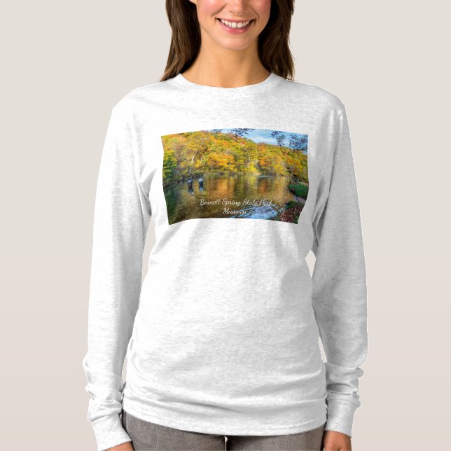 Camiseta Bennett Primavera Autumn Fish Women's Long Sleeve (Frente)